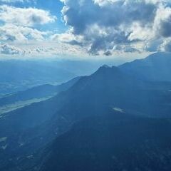 Flugwegposition um 14:09:58: Aufgenommen in der Nähe von Mitterberg-Sankt Martin, Österreich in 2302 Meter
